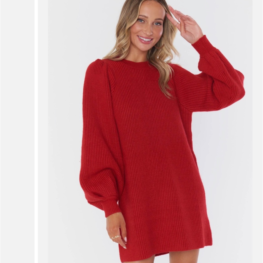 MUMU Dixon Sweater Dress
